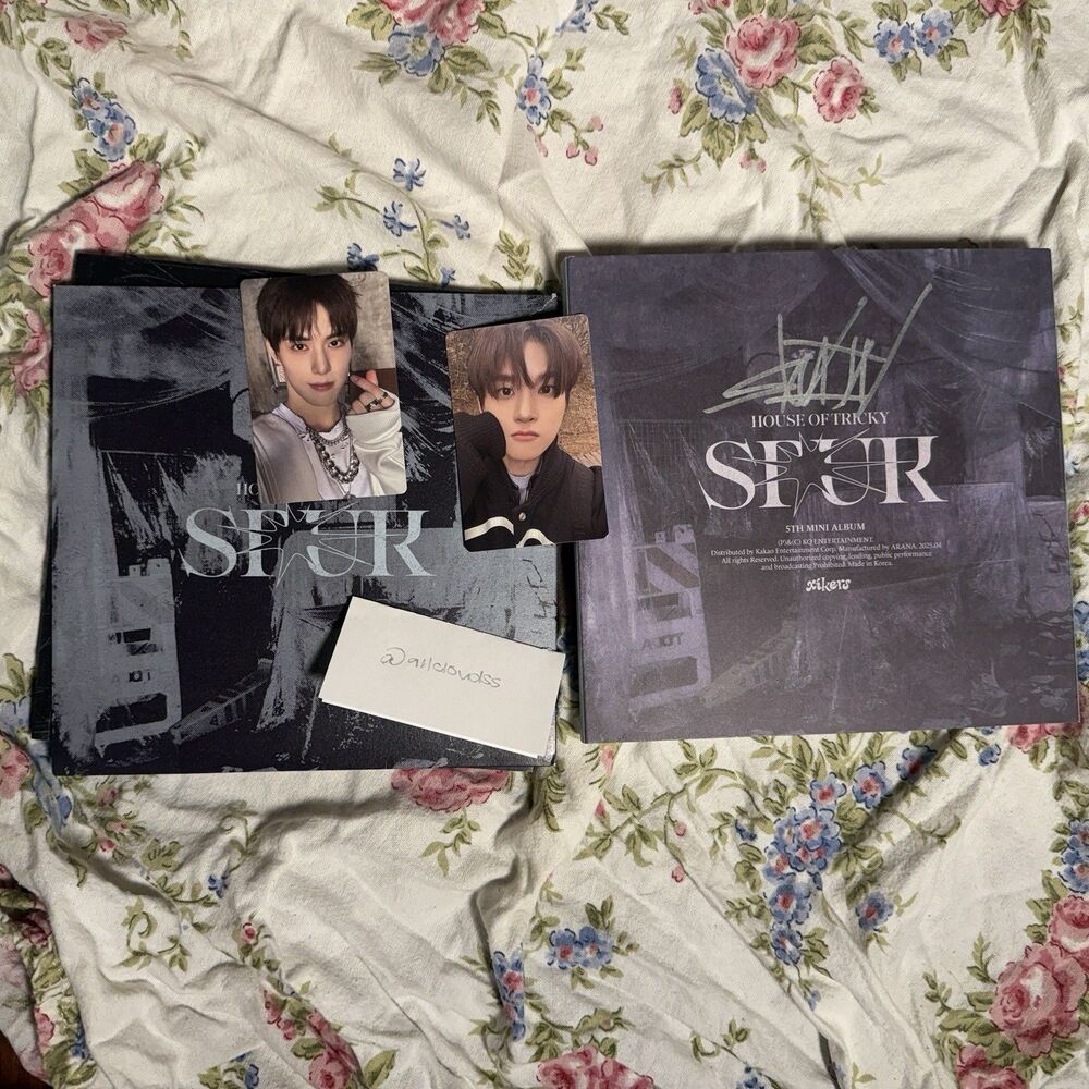 Xikers House of Tricky Spur 5th Mini Album Sumin Signed + Photocards Kpop